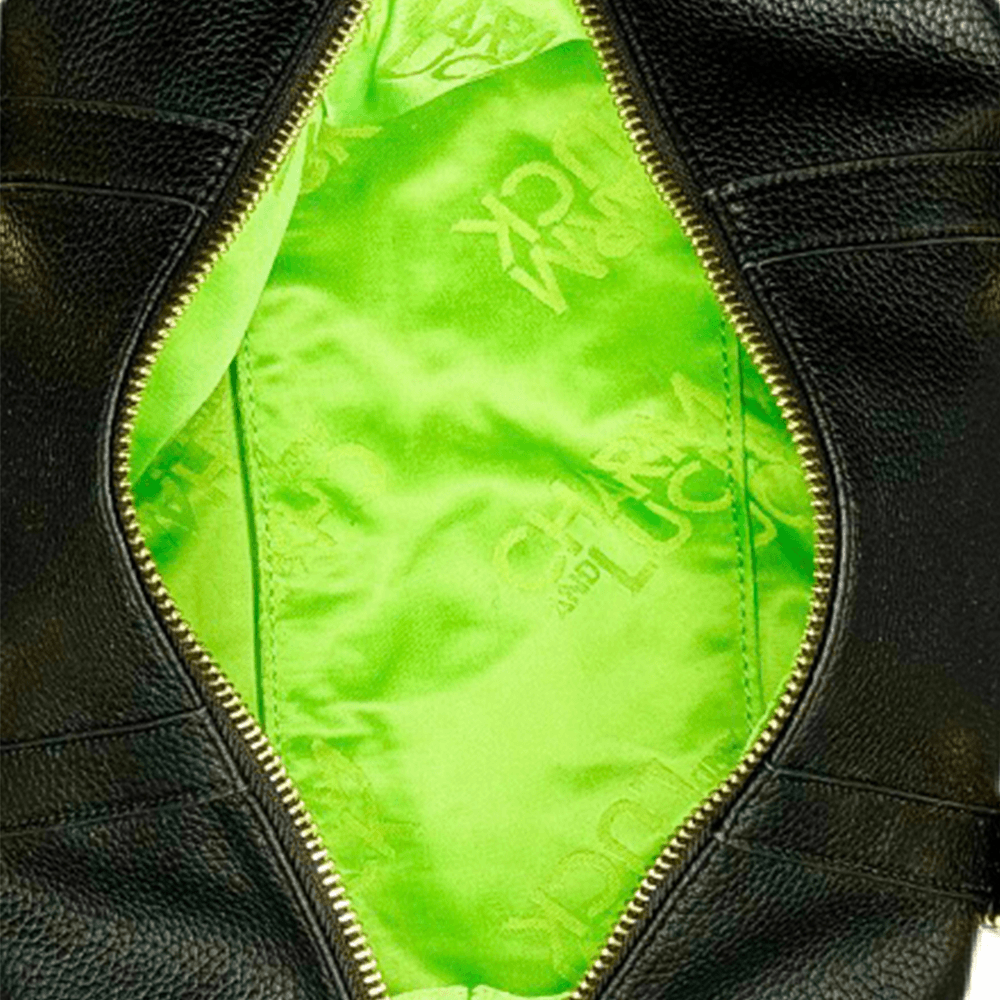 Vegan Leather Bag with Interior View 