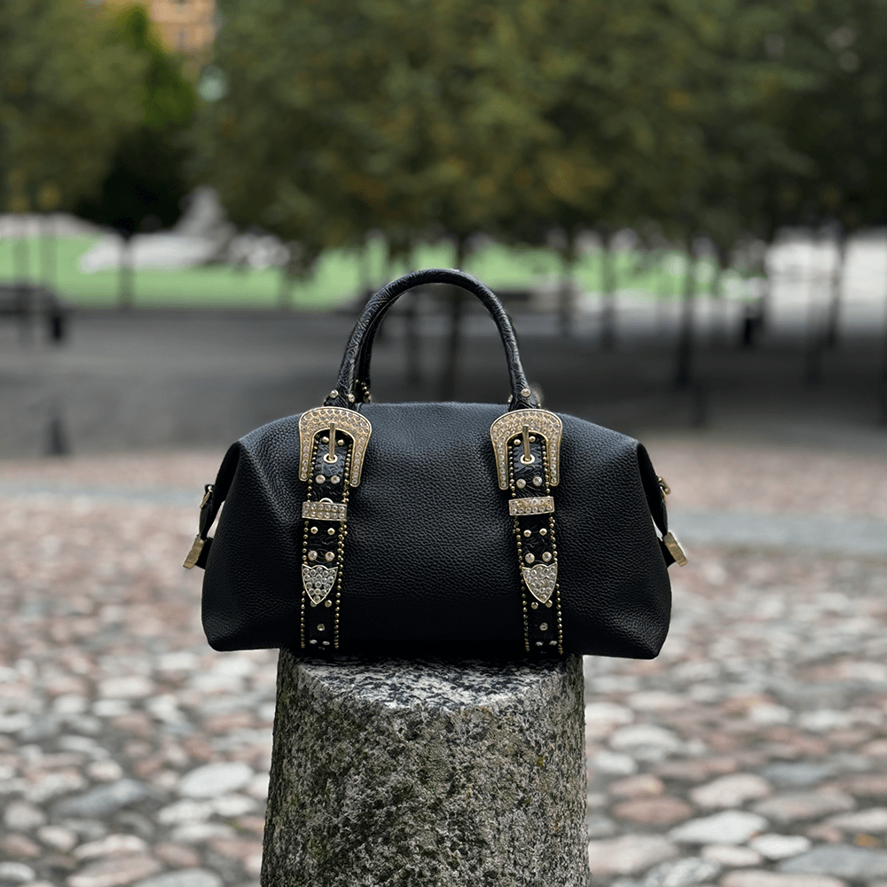 Beautiful View of San Antonio Mini Leather Bag 